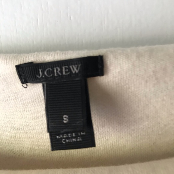 COPY - J crew sequin stripe tee size S C3 - Picture 2 of 5